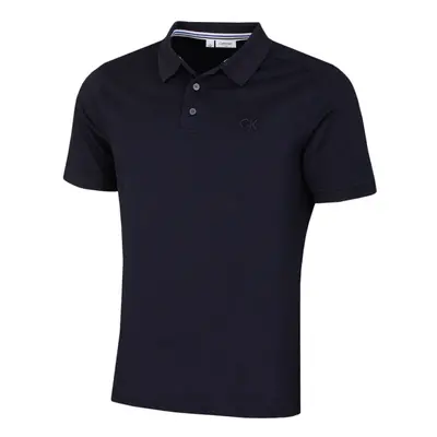 (XXXXXL, Navy) Calvin Klein Mens North Coast Moisture Wicking Polo Shirt