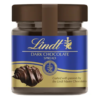 LINDT Dark Chocolate Spread 200g (Pack of 6)