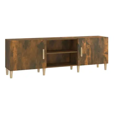 (Smoked oak) vidaXL TV Cabinet Engineered Wood Indoor TV Console Media Unit Multi Colours