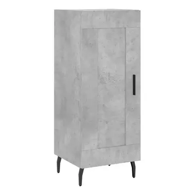 (concrete grey) vidaXL Sideboard Storage Cabinet Side Cabinet Cupboard White Engineered Wood