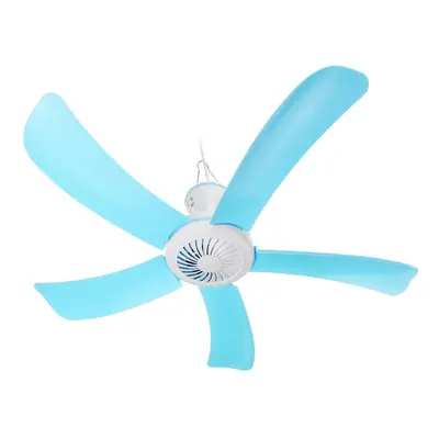 (Without remote control) Portable Blades Mini Ceiling Fan W/ Remote Control Hanging Summer Coole