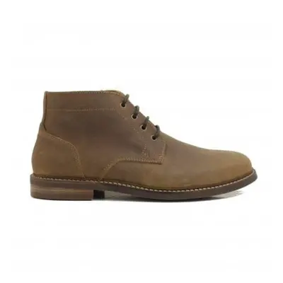 (7 (Adults')) Gilbert Brown Oiled Nubuck Leather Mens Lace Up Ankle Boots