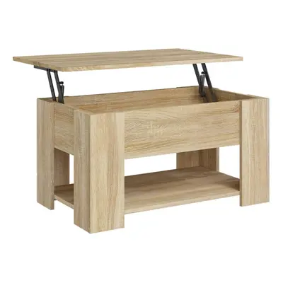 (sonoma oak) vidaXL Coffee Table Engineered Wood Couch Centre Accent Table Multi Colours