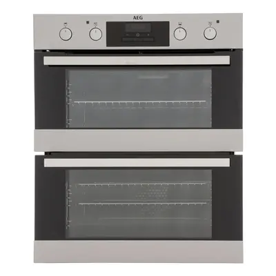 AEG SurroundCook Built-Under Electric Double Oven - Stainless Steel - A Rated - DUB331110M