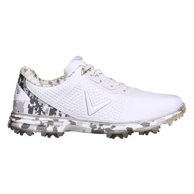 (White/Camo, UK 8) Callaway Mens Apex Coronado Sports Spiked Golf Shoes Training