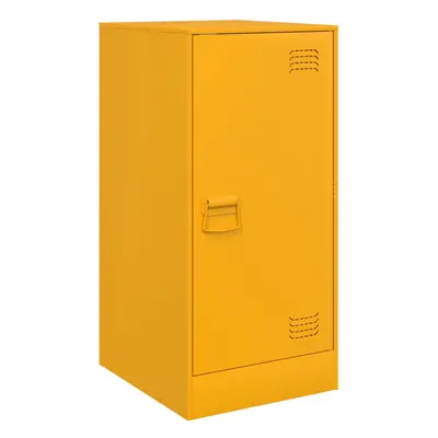 (mustard yellow) vidaXL Sideboard Home Storage Cupboard Side Cabinet Highboard Anthracite Steel