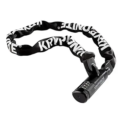 Kryptonite Keeper 7mm Chain Combo Bicycle Lock , Black