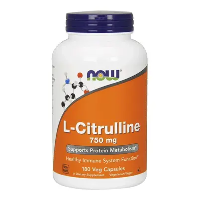 NOW Foods L-Citrulline, 750mg - vcaps