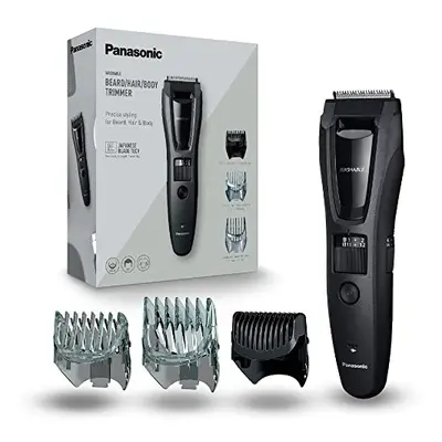 ER-GB62 Wet & Dry Electric Hair, Beard & Body Trimmer for Men with Cutting Lengths, Black