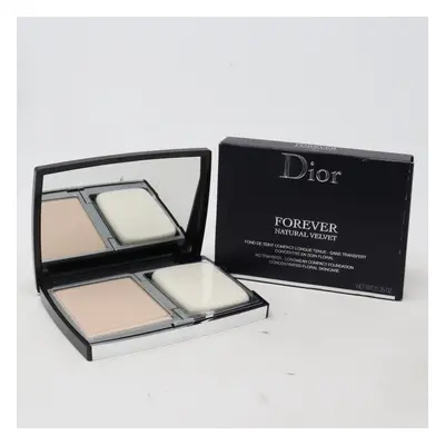 (1N Neutral) Dior Forever Natural Velvet Compact Foundation 0.35oz/10g New With Box