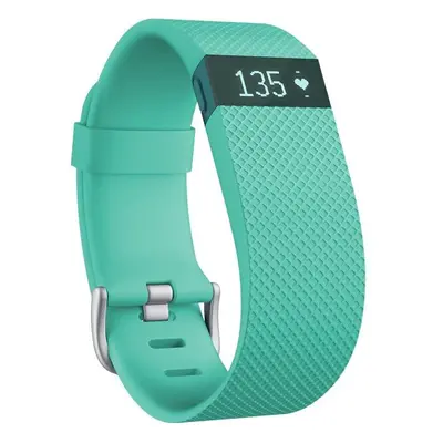 Fitbit Charge HR Wireless Heart Rate & Activity Wristband (Teal,Large)