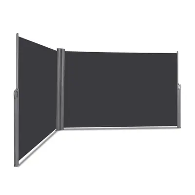 (1.6x6M) Retractable Folding Side Awning Screen Garden Privacy Divider