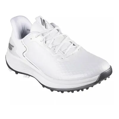 (UK 8, White) Skechers Mens Go Golf Blade GL Slip Ins Waterproof Lightweight Golf Shoes