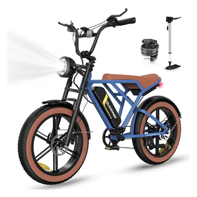 COLORWAY E-Bikes,20'' Off-Road 4.0 Fat Tire,250W, 48V 15Ah, 7-Speed