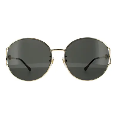 Gucci Sunglasses GG1017SK Gold Grey