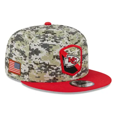 New Era Mens NFL Salute To Service Snapback 9Fifty Cap ~ 'Kansas City Chiefs' camo