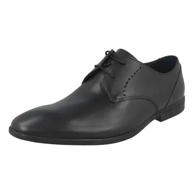 (UK 9, Black) Mens Clarks Formal Lace Up Shoes Bampton Lace - G Fit