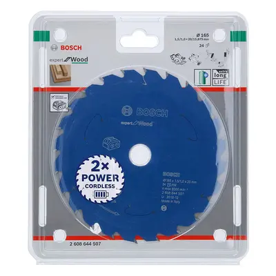 Bosch Professional Circular Saw Blade Expert For Wood (Wood, X X 1.5 mm, Teeth, Accessory Cordle