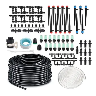 40M PVC Automatic Micro Drip Irrigation Kit Saveing-water Auto Watering System