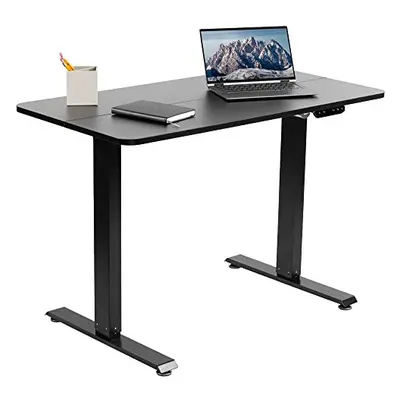 VIVO Electric Height Adjustable x cm Stand Up Desk, Standing Workstation with Memory Controller,