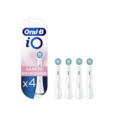 Oral-B iO Gentle Care Cleaning Electric Toothbrush Heads Pack -White