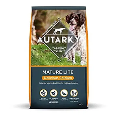 Autarky Hypoallergenic Mature Lite Delicious Chicken Dry Dog Food for Senior Dogs, kg