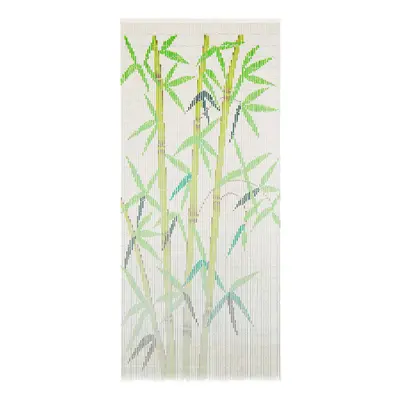 vidaXL Insect Door Curtain Bamboo 90x200cm Elegant Quiet Mosquitoes Fly Screen