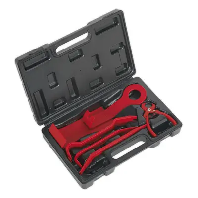 6 Piece Trim & Upholstery Tool Set - Reinforced Nylon - Trim Clip Removal Pliers