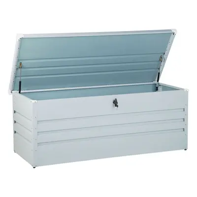 Storage Box CEBROSA Metal Light Grey