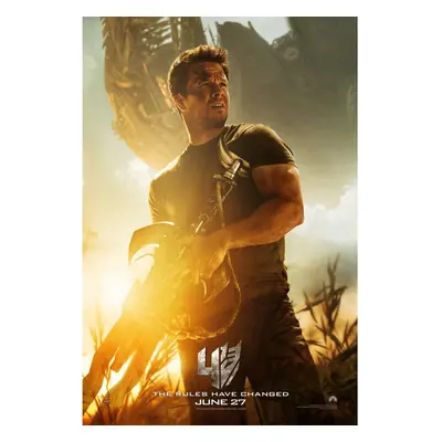 Transformers Age Of Extinction Original Movie Poster - Double Sided Advance Style A