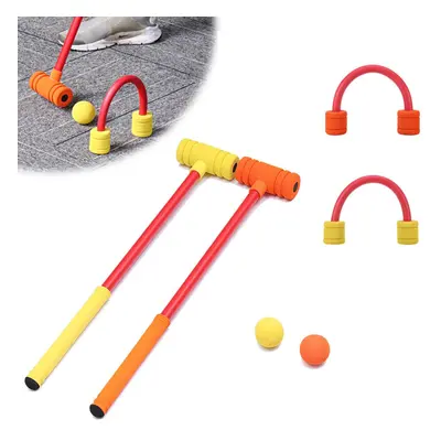 1 Set Children NBR Soft Foam Goalkeeper Croquet Training Combination Kit Set Kids Indoor Prescho