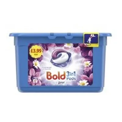 Bold 2in1 Washing Capsules Lavender & Camomile Washes (6 x 12pk)