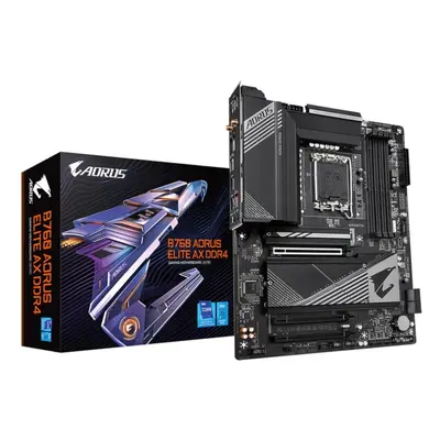 GIGABYTE Mainboard B760 AORUS Elite AX DDR4 - ATX - Socket Intel - Intel B760