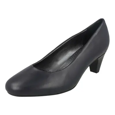 (Black, UK 4) Ladies Padders Court Shoe Jane