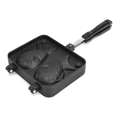 Non-stick Taiyaki Fish Shaped Waffle Frying Pan Maker Home Food Cooking Baking Mold Waffle Maker