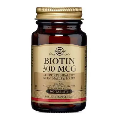 Solgar Biotin 300mcg Tablets Healthy Skin, Nails & Hair Beauty & wellness supplements