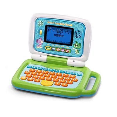 LeapFrog in LeapTop Touch Laptop, Green, Learning Tablet for Kids with Modes of Play, with Lette