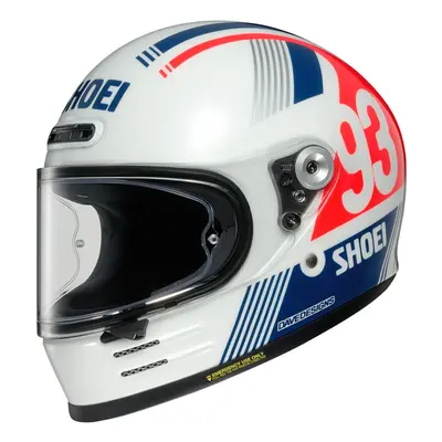 (XL) Shoei Glamster MM93 Retro TC-10 White