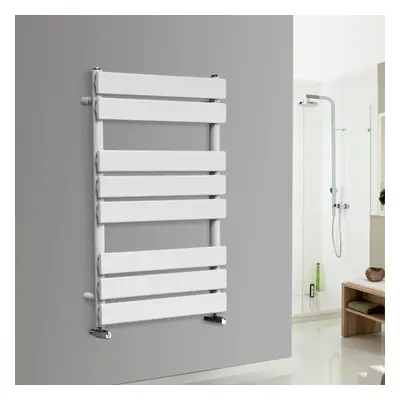 (800x600mm) WarmeHaus Flat Panel Bathroom Heated Towel Rail Ladder Radiator Warmer