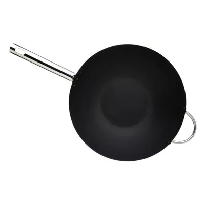 MasterClass Carbon Steel 35.5cm Wok