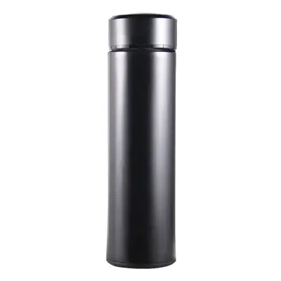 (Black) 460ml Stainless Steel Vacuum Cup Bike Cycling Water Bottle Vacuum Thermal Bottle