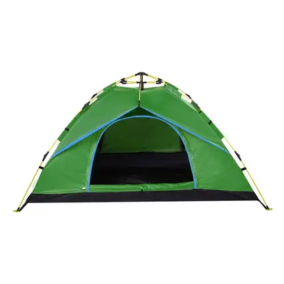 (Green) People Fully Automatic Camping Tent Water Resistant Folding Outdoors Hiking Travel