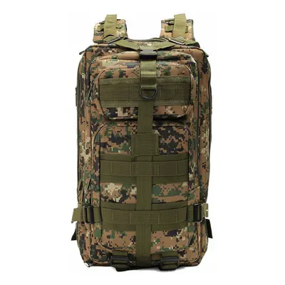 (Digital Camo) 30L Climbing Bag Tactical Backpack Waterproof Shoulder Backpack Outdoor Camping H