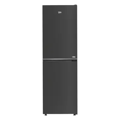 Beko HarvestFresh 50/50 Frost Free Fridge Freezer - Black Steel - E Rated