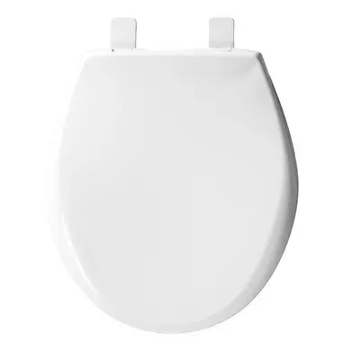 Bemis White Round Plastic Toil Seat