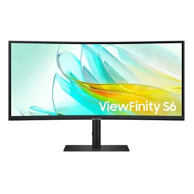 Samsung ViewFinity S6 S34C652UAU - S65UC Series - LED monitor - curved - 34" - x UWQHD @ Hz - VA