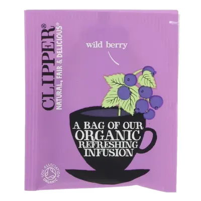 Clipper Organic Infusion Wild Berry Enveloped Teabags G