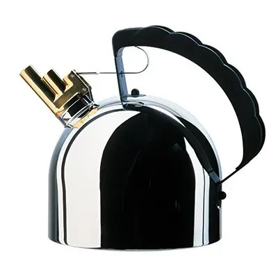 9091 FM Officina HOB Kettle with Steel Bottom Silver