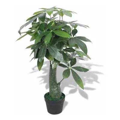 vidaXL Artificial Fortune Tree Plant with Pot 85cm Green Realistic Fake Home