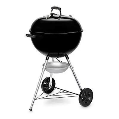 Weber Original Kettle Charcoal Grill Barbecue, 57cm | E-5710 BBQ Grill with Lid Cover, Thermomet